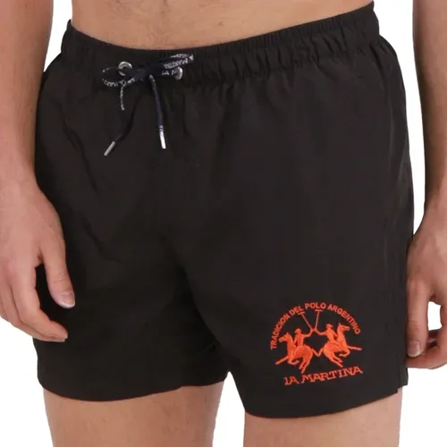 Herren Boxer Badehose Polyester Kordelzug - LA MARTINA - Modalova