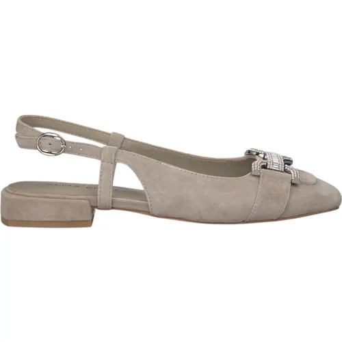 Buckle Embellished Flat Shoe , female, Sizes: 3 UK, 4 UK, 7 UK, 5 UK, 6 UK, 8 UK - Alma en Pena - Modalova