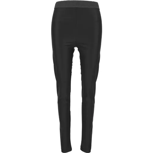 Glänzende Lycra Skinny Fit Jegging , Damen, Größe: 3XS - Versace Jeans Couture - Modalova