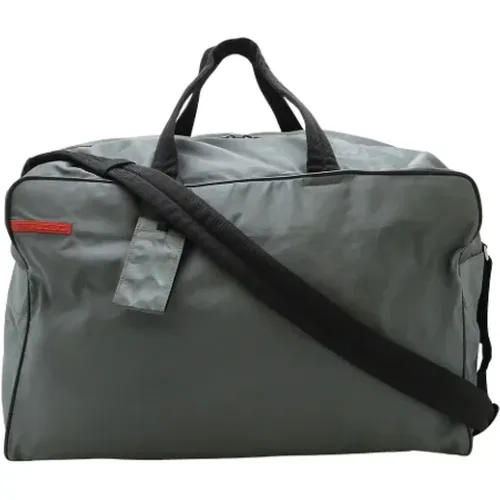 Pre-owned Stoff reisetaschen , unisex, Größe: ONE Size - Prada Vintage - Modalova