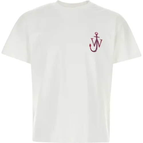 Classic Cotton T-Shirt , male, Sizes: XL, S, M, L - JW Anderson - Modalova