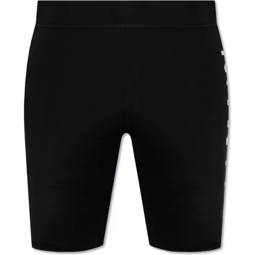 Badehose mit Logo , Herren, Größe: L - Balmain - Modalova