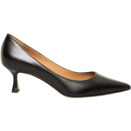 Leder Pumps - Schwarz , Damen, Größe: 39 EU - Roberto Festa - Modalova