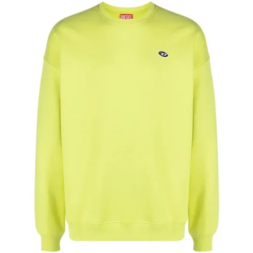 Gelber Casual Kapuzenpullover - Diesel - Modalova