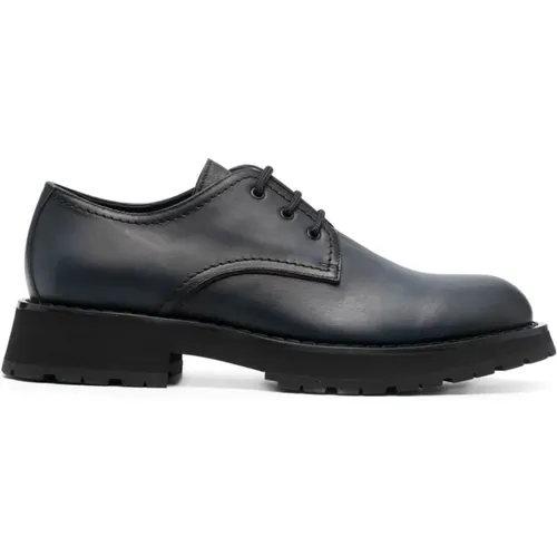 Leather Derby Shoes , female, Sizes: 6 UK, 7 UK - alexander mcqueen - Modalova