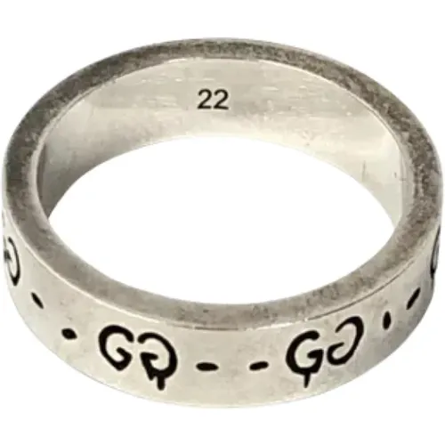 Pre-owned Silver rings , female, Sizes: ONE SIZE - Gucci Vintage - Modalova