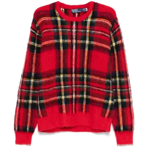 Rote Pullover , Herren, Größe: S - Ralph Lauren - Modalova