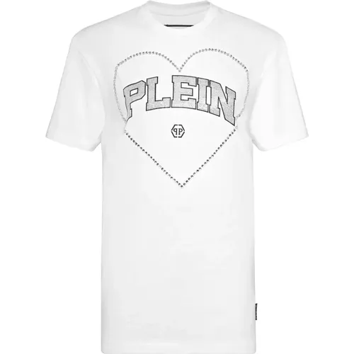 Casual Graphic Tee , female, Sizes: XL, S, L, M - Philipp Plein - Modalova