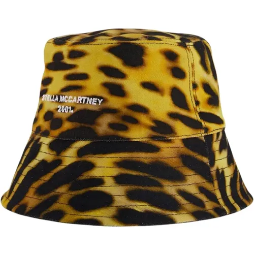 Bucket Hat Animal Print , female, Sizes: 56 CM, 57 CM - Stella Mccartney - Modalova