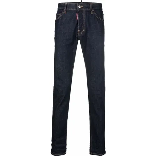Icon-logo straight-leg jeans , male, Sizes: M, L, 3XL, XL, S, 2XL, 4XL - Dsquared2 - Modalova