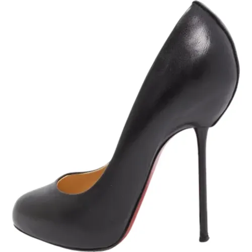 Pre-owned Leather heels , female, Sizes: 5 UK - Christian Louboutin Pre-owned - Modalova