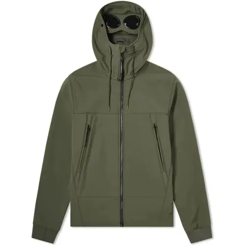 Shell-R Goggle Jacket in Ivy , male, Sizes: L - C.P. Company - Modalova