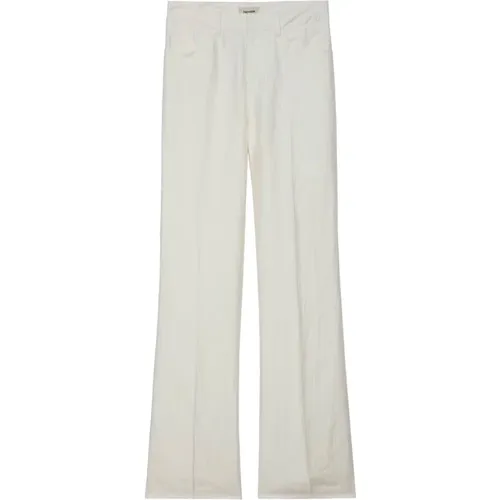 Textured Pistol Trousers - , female, Sizes: L - Zadig & Voltaire - Modalova