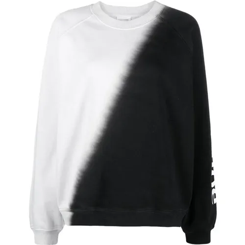 Cotton Sweatshirt with Logo Detail , female, Sizes: M - Chloé - Modalova