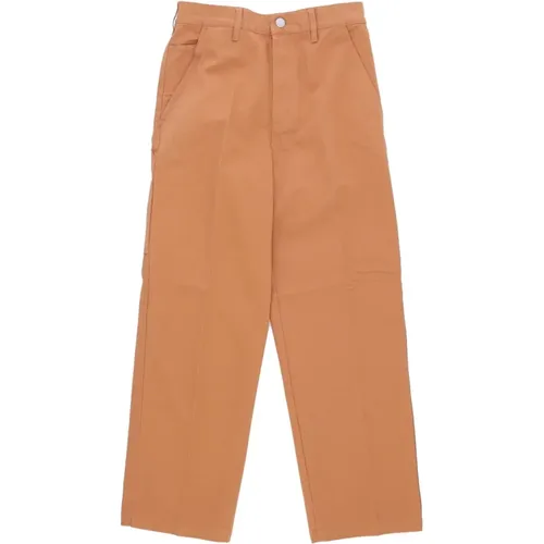 High Waist Carpenter Trousers , female, Sizes: W28, W26, W30 - Obey - Modalova