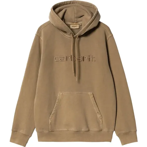 Cotton Hooded Duster Sweatshirt , male, Sizes: L, S, M - Carhartt WIP - Modalova