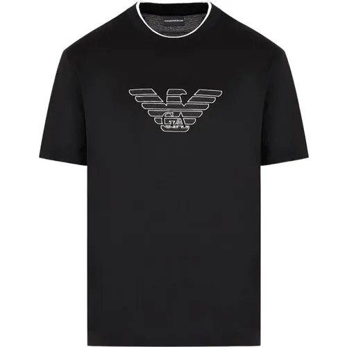D1Td4-1Juvz Short Sleeve T-Shirt , male, Sizes: S, 2XL, XL - Emporio Armani - Modalova