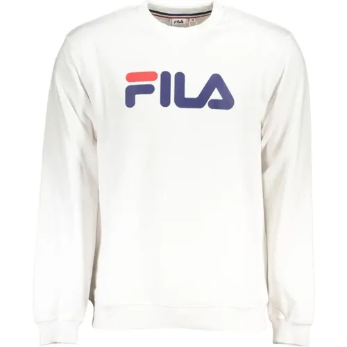 Klassischer Crew Neck Fleece Pullover , Herren, Größe: XL - Fila - Modalova