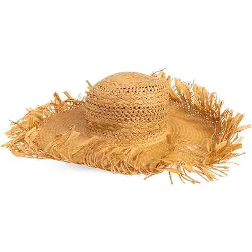 Sun hat with logo , female, Sizes: S - Marni - Modalova