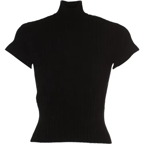 Schwarze Pullover für Frauen , Damen, Größe: S - alberta ferretti - Modalova