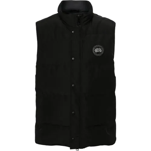 Quilted Garson Vest , male, Sizes: M - Canada Goose - Modalova