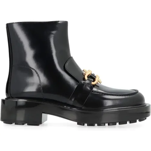 Leather Ankle Boots Aw22 , female, Sizes: 4 UK - Bottega Veneta - Modalova