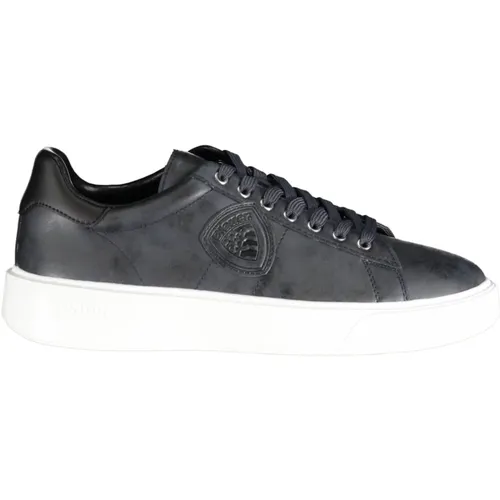 Men's Sport Shoes with Contrast Details , male, Sizes: 6 UK, 7 UK, 10 UK, 8 UK - Blauer - Modalova