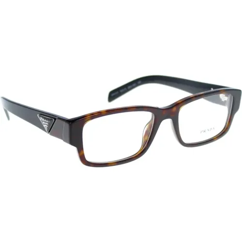 Stylish Original Prescription Glasses for Men , male, Sizes: 55 MM - Prada - Modalova