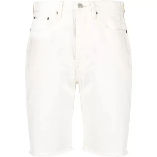 Weiße Casual Bermuda Shorts , Damen, Größe: W25 - Polo Ralph Lauren - Modalova