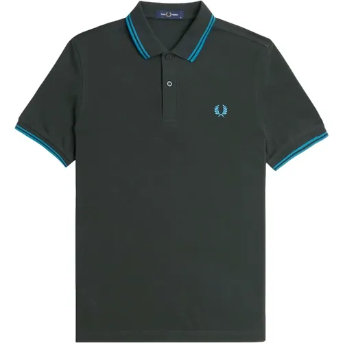 Twin Tipped Polo Shirt , Herren, Größe: S - Fred Perry - Modalova