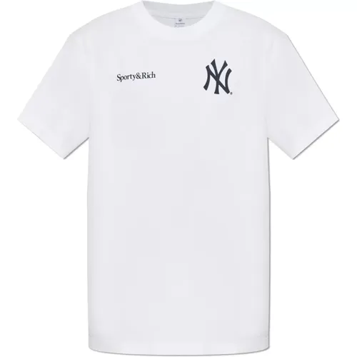 T-Shirt aus der 47 & The New York Yankees Kollektion , unisex, Größe: XL - Sporty & Rich - Modalova