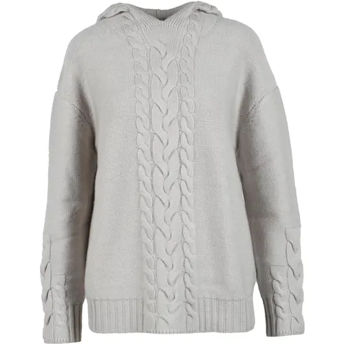 Wolle Kaschmir Strickpullover , Damen, Größe: XL - Max Mara - Modalova