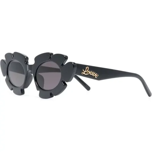 Lw40088U 01A Sunglasses , female, Sizes: 47 MM - Loewe - Modalova