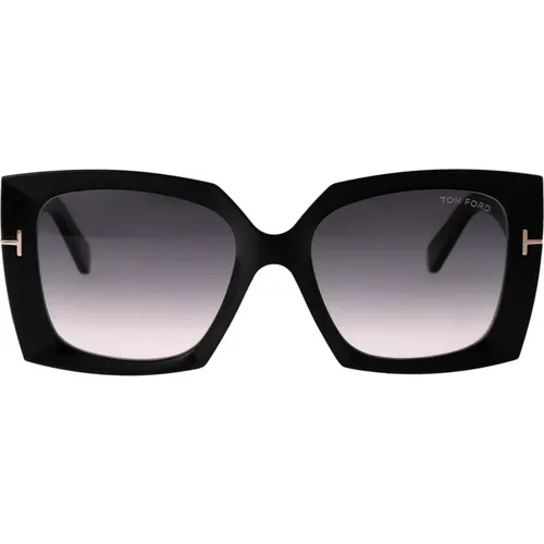 Stilvolle Jacquetta Sonnenbrille für den Sommer , Damen, Größe: 54 MM - Tom Ford - Modalova