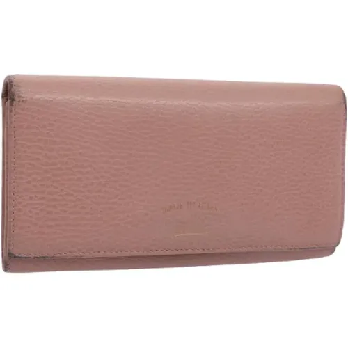 Pre-owned Leather wallets , female, Sizes: ONE SIZE - Gucci Vintage - Modalova