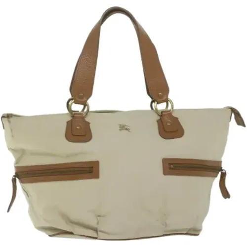 Pre-owned Canvas totes , female, Sizes: ONE SIZE - Burberry Vintage - Modalova