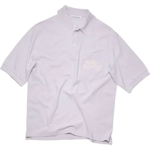 Polo Hemd , Herren, Größe: 2XS - Acne Studios - Modalova