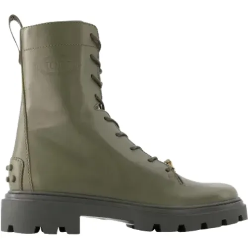 Leather boots , female, Sizes: 7 UK - TOD'S - Modalova