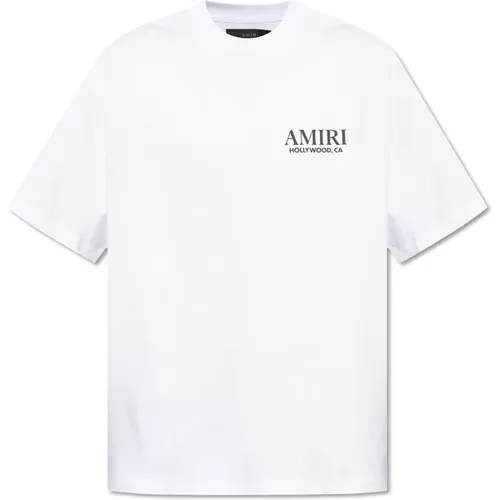 T-shirt with logo , male, Sizes: M, S, L - Amiri - Modalova