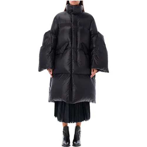 Padded Down Coat Outerwear , female, Sizes: M - Sacai - Modalova