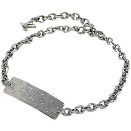 Pre-owned Silver bracelets , female, Sizes: ONE SIZE - Louis Vuitton Vintage - Modalova