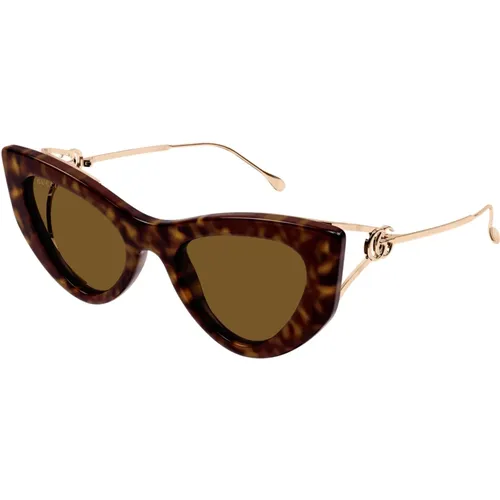 Gg1565S 002 Sonnenbrillen , Damen, Größe: 52 MM - Gucci - Modalova