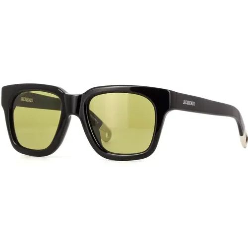 Stylish Sunglasses with Yellow Lenses , unisex, Sizes: 51 MM - Jacquemus - Modalova