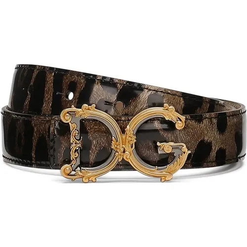 Designer Belt , female, Sizes: 75 CM, 80 CM, 85 CM - Dolce & Gabbana - Modalova