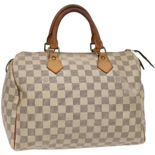 Pre-owned Canvas handbags , female, Sizes: ONE SIZE - Louis Vuitton Vintage - Modalova