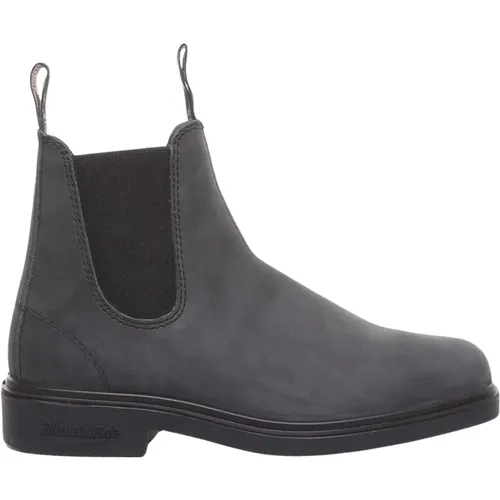 Rustic Black Stylish Lightweight Boots , male, Sizes: 8 1/2 UK, 7 1/2 UK, 11 UK, 5 UK, 10 UK, 6 UK, 7 UK, 4 1/2 UK - Blundstone - Modalova