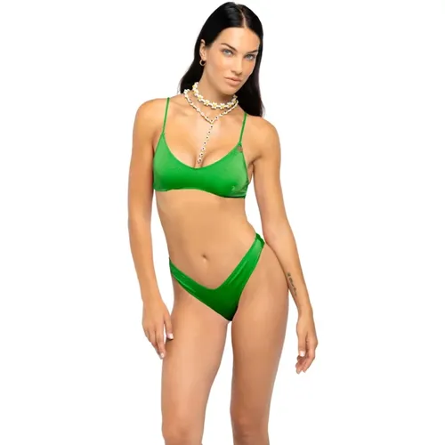 Shiny Exchange Color Bikini Top , Damen, Größe: M/L - 4Giveness - Modalova