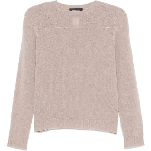 Kaschmir Strick Rundhals Pullover - Fabiana Filippi - Modalova