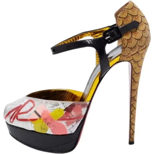 Pre-owned Plastik heels , Damen, Größe: 40 EU - Christian Louboutin Pre-owned - Modalova