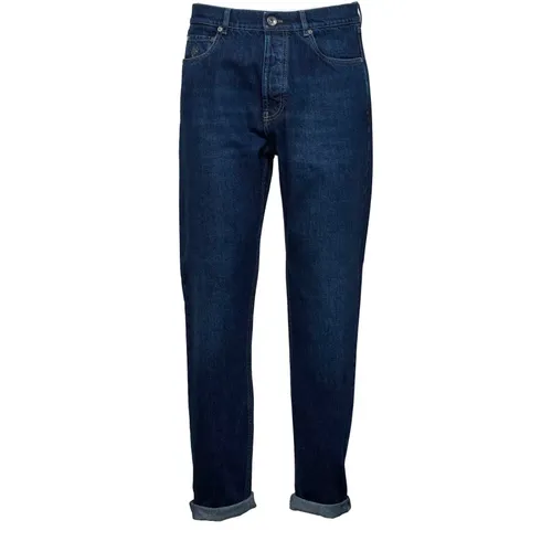 Jeans Stylish Denim Pants , male, Sizes: L, M - BRUNELLO CUCINELLI - Modalova